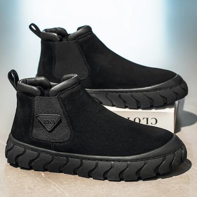 Winter New Retro Casual Velvet Martin Boots with Cotton Warm Snow Boots