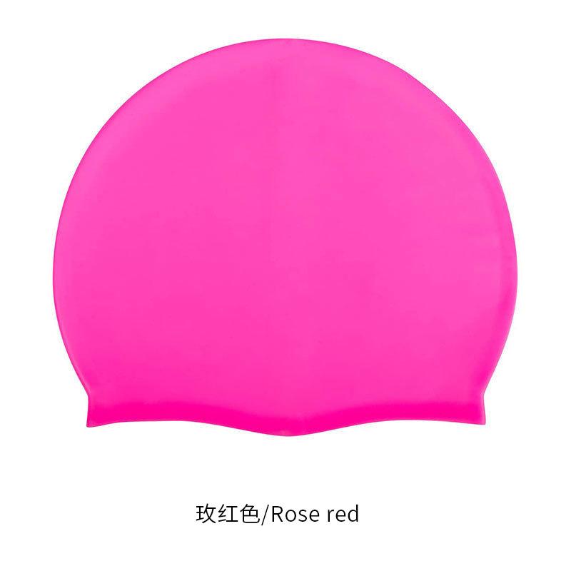 

Silicone Swim Cap Lightweight Durable Flexible Comfortable Fit for Swimming Training Competition and Recreational Use One Size