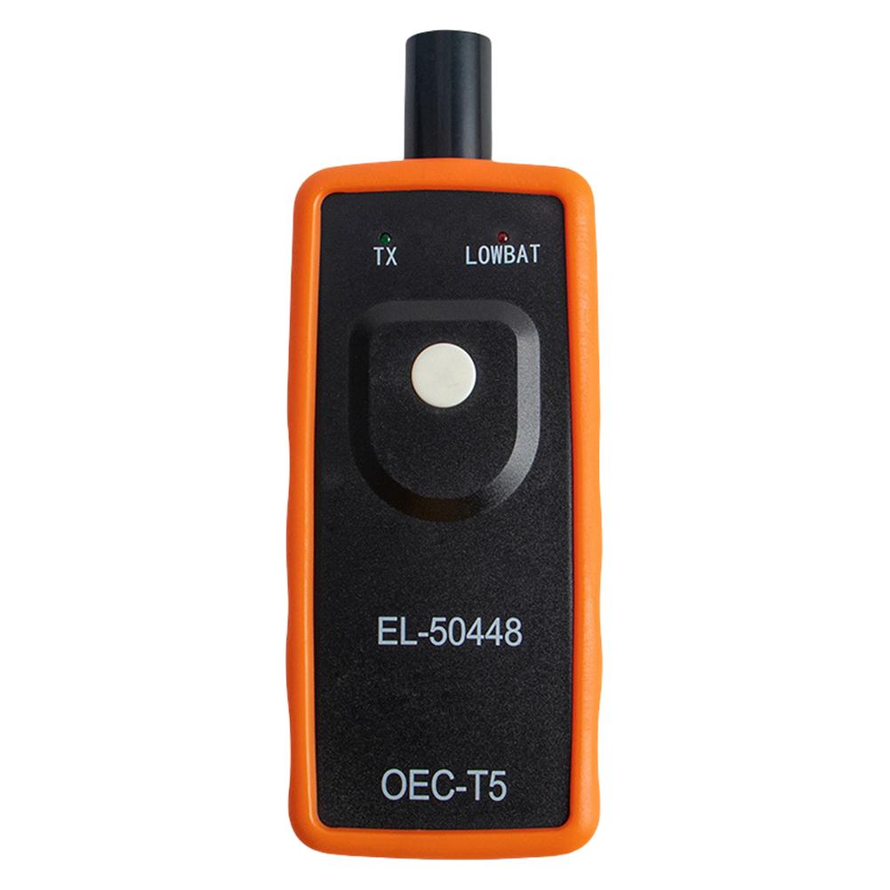 

EL-50448 Tire Pressure Reset Tool Reusable Automatic Tire Pressure Sensor TPMS Relearn Activation Tool for Most Vehicles помаранчевий