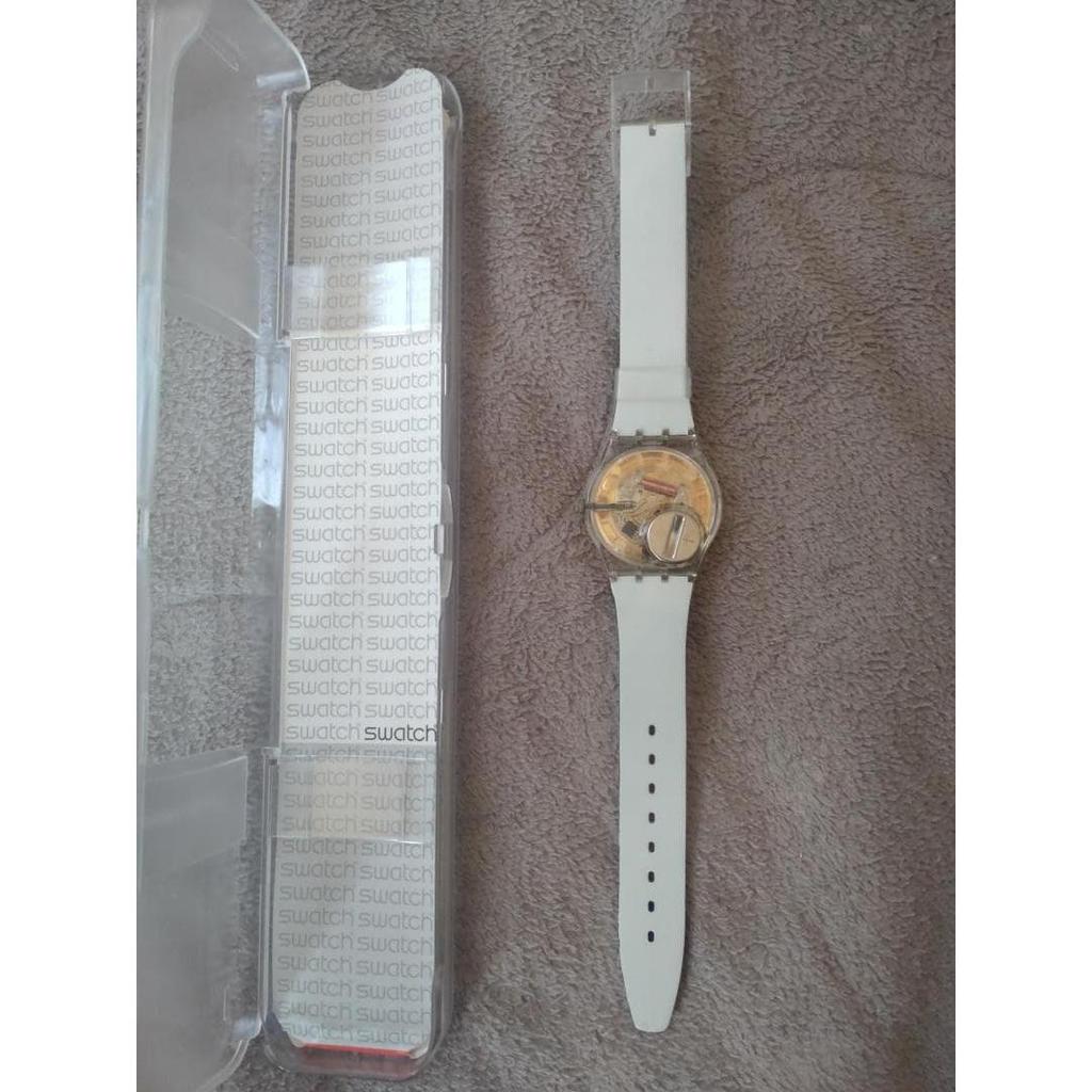 Used Swatch analog watch