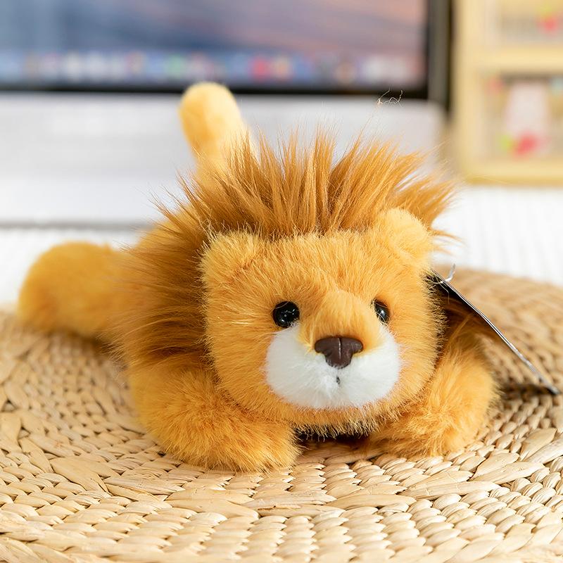 

Милые плюшевые игрушки серии Pocket, детская комфортная кукла-кошка, полосатая кошка на молнии, подарок для активности 18cm【0.3kg】