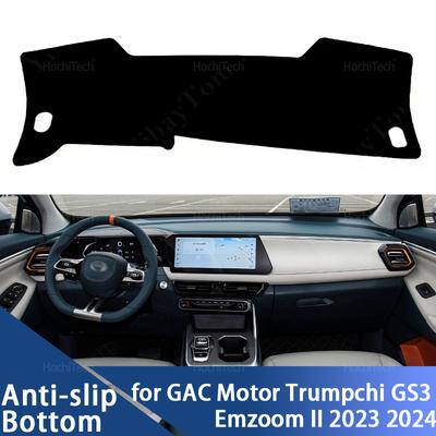 Für GAC Motor Trumpchi GS3 Emzoom II 2023 2024 Armaturenbrettabdeckung Brett Anti-Rutsch-Matte Schutzpolster Autozubehör Sonnenschutz Teppich