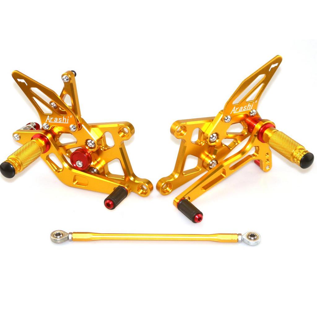 Compatible Honda CBR250R (15-18) CBR300R (17-20) Racing Style Raised Footpegs