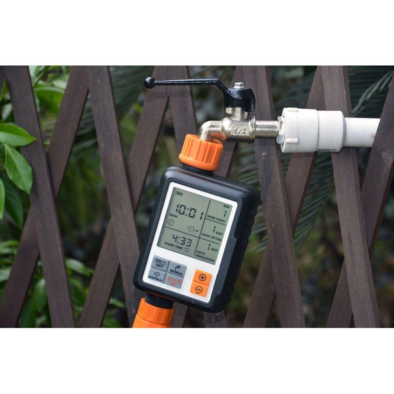 Automatic Watering Timer Smart Watering Large Screen Automatic Flower Watering Timer Micro Spray Potted Plant Watering