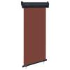 VidaXL Balcony Side Awning 80x250 Cm Brown 48411