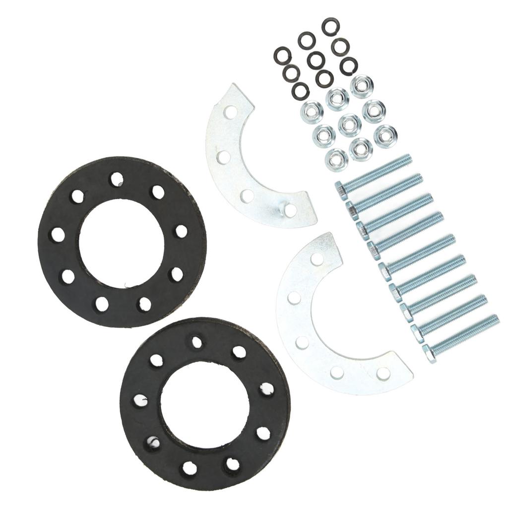 9 Holes Sprocket Mount Kit Aluminium Alloy Backing Plate Reinforced Washer Kit for 49‑80CC Electric Bicycle Motorcycle
