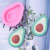 Stereo Avocado Ornament Crafts Silicone Mold Epoxy Jewelry Mold Resin Casting Pendant Mold Suitable for Diy Crafts