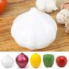 1pc Plastic Vegetable Storage Box Lemon Onion Tomato Green Pepper Garlic Insurance Container Fruit Food Fresh-Keeping Reusable