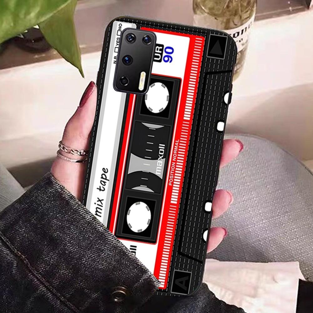 

Вінтажний чохол для телефону з касетним принтом для iPhone 6 7 8 9 10 11 12 13 14 15 16 20 21 22 23 53 54 Pro Max Plus Ultra TPU Soft Samsung Galaxy S22Ultra5G