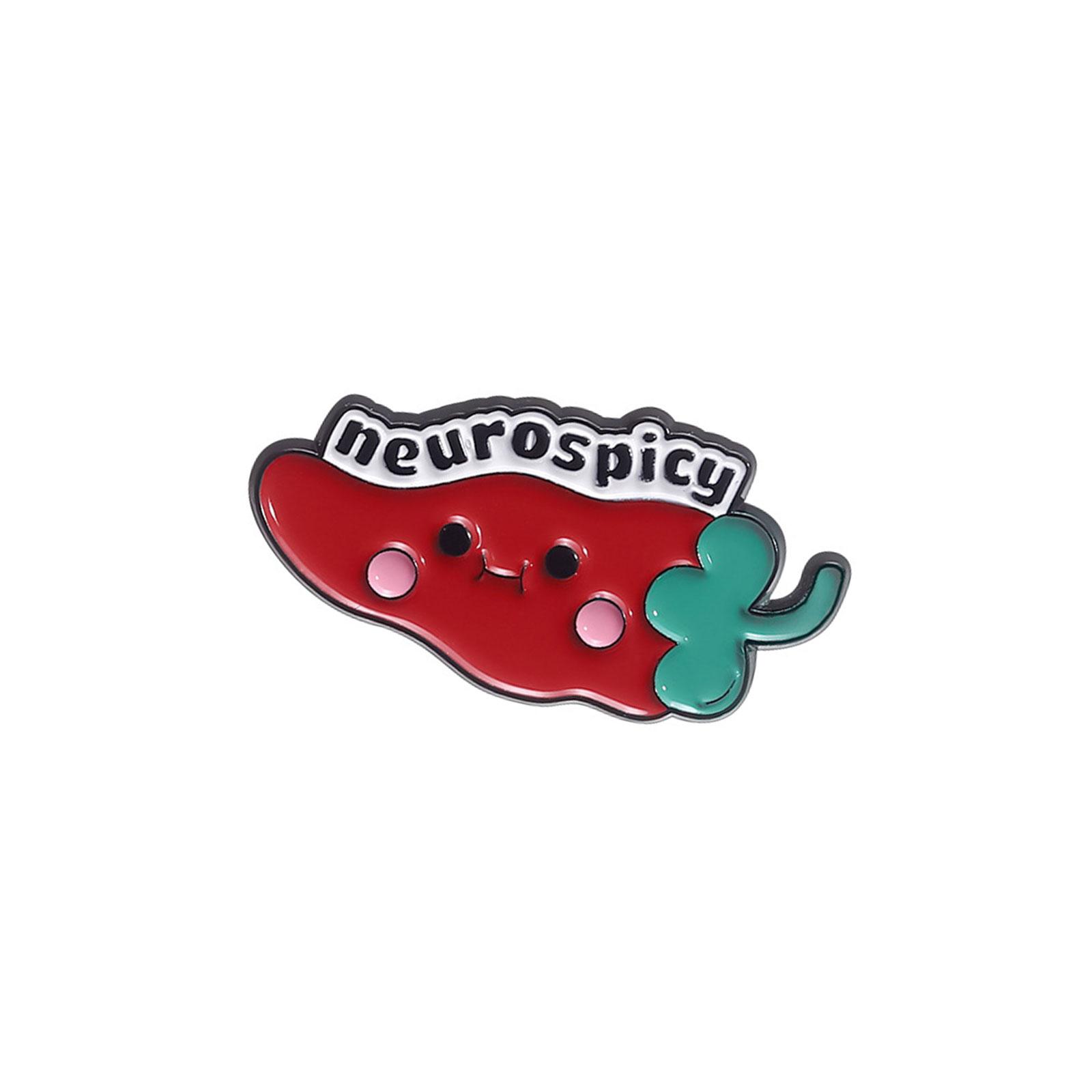 

Rainbow Funny Chili Pin Badge Featuring Colorful Design Stylish Lapel Pin Adornment for Backpacks Hats Jackets and More 38