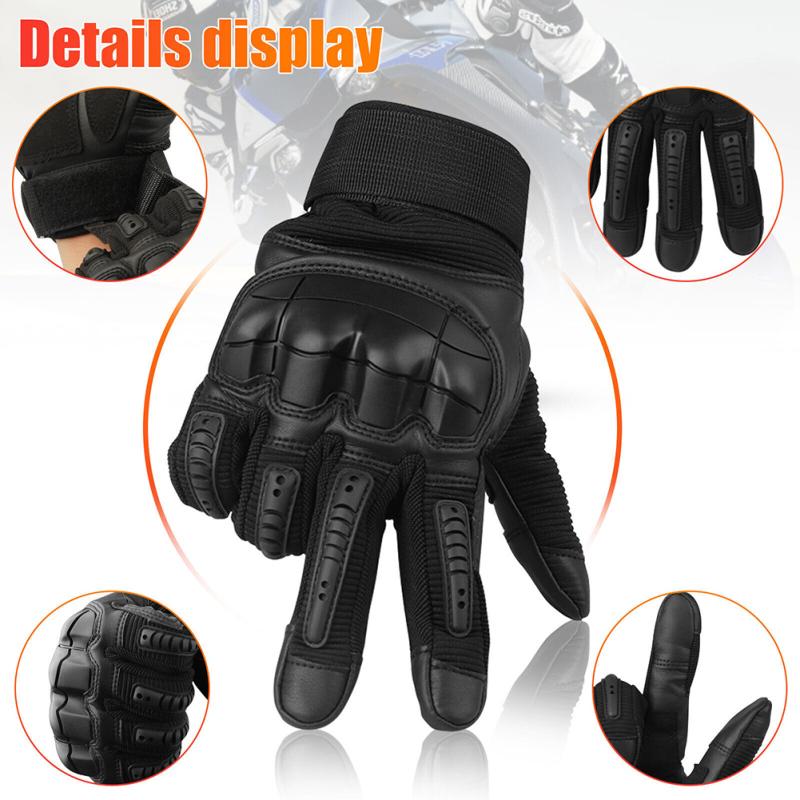 Motocyklové celoprstové rukavice Dotyková obrazovka Protiskluzové Prodyšné Rychleschnoucí Sportovní rukavice Pro venkovní trénink