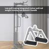 V Shape Straight Press Down Bar for Weight Workout, Cable Machine Pull Down Bar, Strength Training Pull Down Attachments
