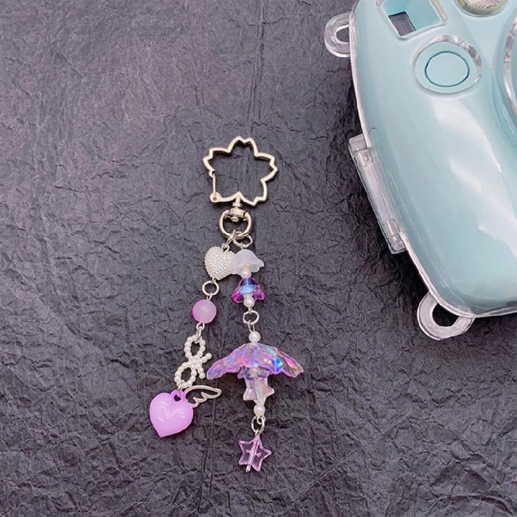 Fünfzackige Sternanhänger Anhängeetiketten Acryl Schleife Lanyard Schlüsselanhänger Schmuck