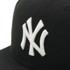 New Era 59FIFTY Cap MLB New York Yankees NY Black 2 Black Side Patch Under Exclusive to and 5950 Side Patch Straight Flat Perfect for Spring and