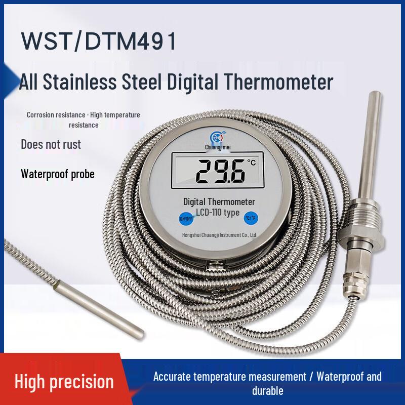 Dazao Industrial Digital Thermometer with Probe