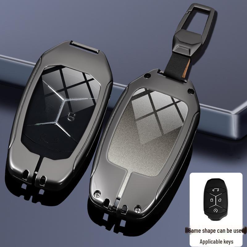 Lynk & Co Metal Key Case: Full Wrap Protection for Models 01/02/03/05/06/09 - Unisex Design