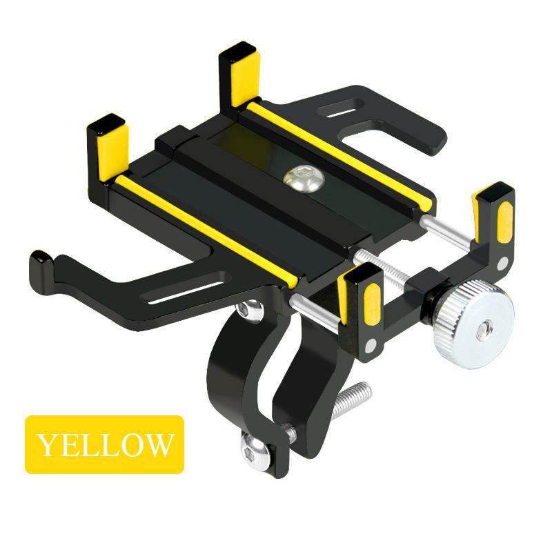 Bicycle Phone Holder Motorcycle Electric Bicycle Phone Aluminum Alloy Bracket Five Claws Mechanical Bike Phone Holder