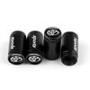 4Pcs Car Wheel Tire Valve Caps Air Stem For Toyota C-hr Rav4 Yaris Hilux Avensis Prius Auris Corolla Cross Tyre Plug Accessories