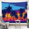 Sunset Beach Landscape Pattern Tapestry Fashion Home Decor Bedroom Living Room Tapestry