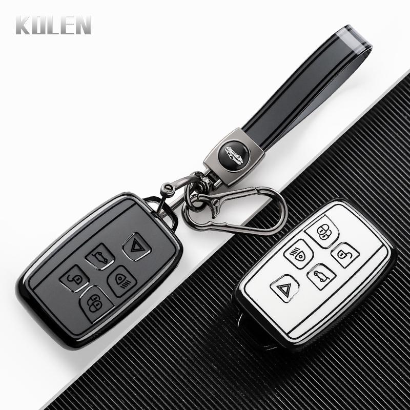 Premium TPU Car Remote Key Case Cover Shell For Land Rover Range Rover Sport Evoque Freelander 2 Jaguar XE XJ XJL XF C-X16 V12