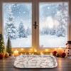 KITCHEN TRAY TABLE DECORATION RECTANGULAR FOR SERVING CARRYING 21x14x2
