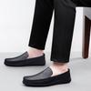 Fashion High Quality Comfortable New Top Layer Cowhide Business Casual Leather Shoe Fashionable Men Outdoor Breathable Soft Soled Loafer