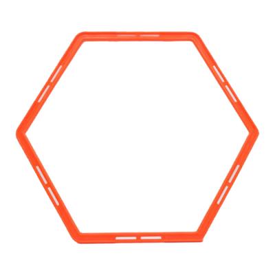 6Pcs Hexagon Agility Exercise Rings Football Basketball Training Loop Circle