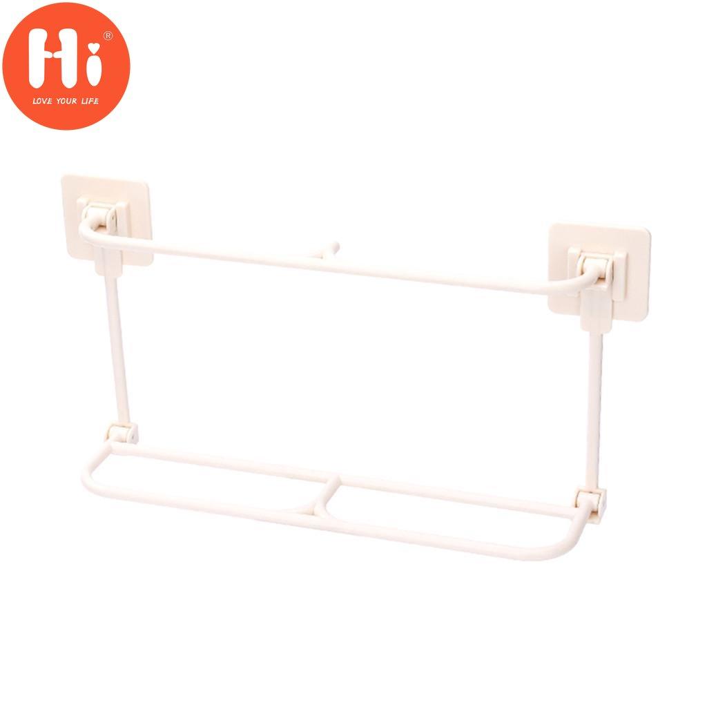 

Универсальный держатель для хранения тапочек Beatit, пластиковая настенная вешалка-органайзер для тапочек бежевый