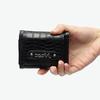 Mills Logo Faux Croco Mini One Size X-girl Wallet, 105254054018, Black,