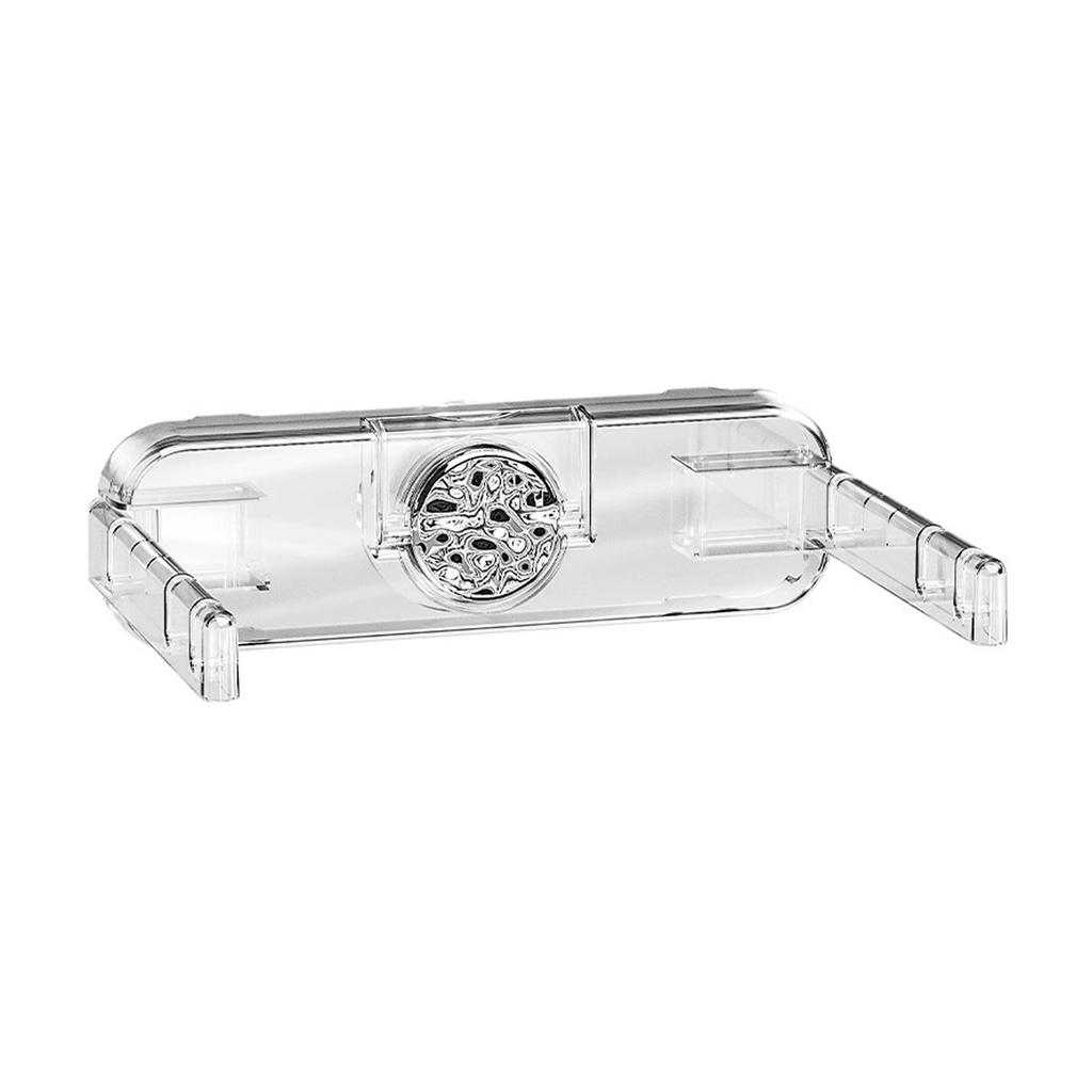 2026 New Foldable Folding Bracket, Transparent ABS Material, Simple Operation, Trash Bag Suitable For Cabinet Pantries