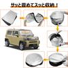 Daihatsu Taft LA900 Series Front Windshield Sunshade Generation UV No Suction Cups Light Heat UV Easy Interior with Storage Bag [Enhanced Version]