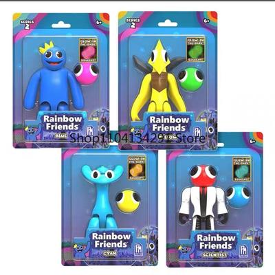 Original Robo Rainbow Friends Game Character Figurine Model Toy Collectible Gift