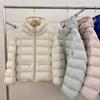 Giacca Piumino Invernale da Donna con Cappuccio e Zip, Cappotto Trapuntato, Caldo Cappotto in Piuma con Tasche