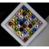 Natural Mixed Color Sapphire Loose Gemstone 16 Pcs Lot 5 Mm Round Cut September Birthday Birthstone