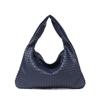 Cowhide woven underarm bag substitute vegetable basket stray bag high-end niche single shoulder beggar bag
