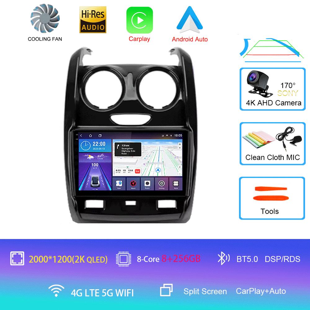 Android 14 Car Radio For Renault Duster 2015 - 2021 For LADA Largus 2021 Multimedia Video Player Navigation Stereo GPS