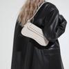Women One-shoulder Underarm Bag Frosted Commuting Rivet Minimalist Vintage Casual Fashionable Cool Personality Daily