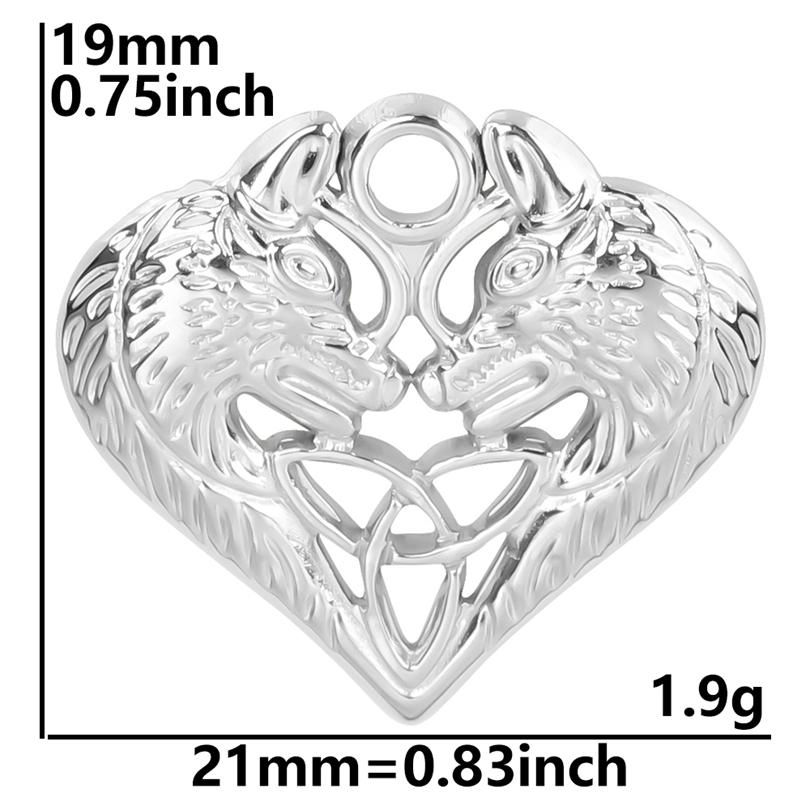 6pcs/Lot Insect Pendant Silver Color Stainless Steel Butterfly Charms For Jewelry Making Supplies DIY Necklace Earrings Pendants