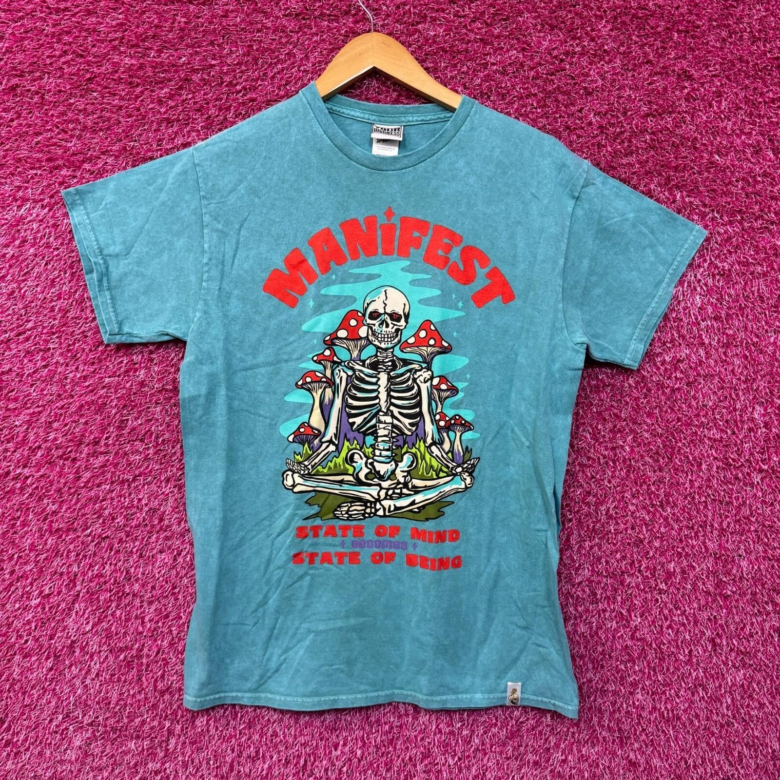 

Your Highness Manifest Your State of Mind Skeleton T-shirt size medium M