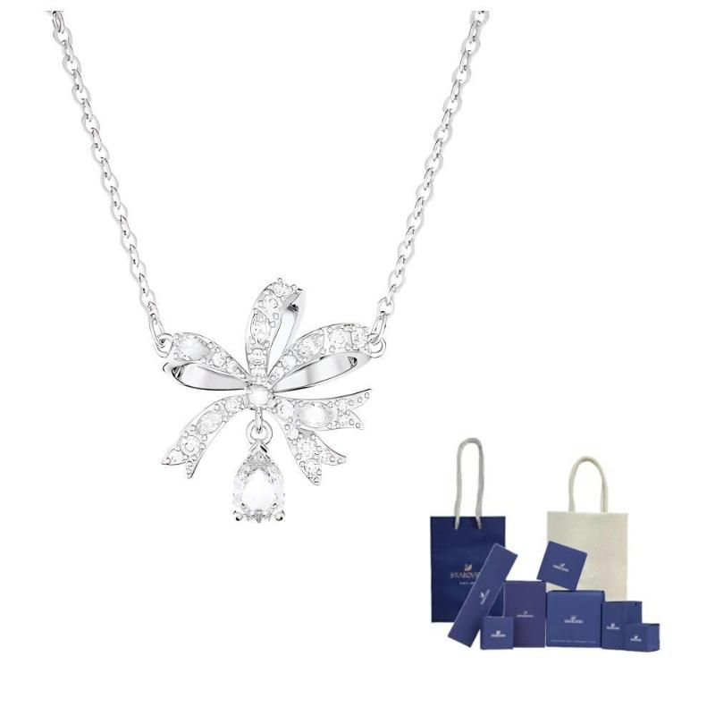 Swarovski Hyperbola Necklaces Womens F ( Fits All)-Original Brand Box And Bag