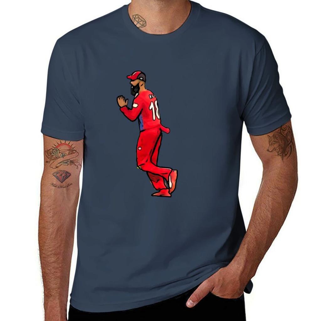 Moeen Ali England Cricketer Tshirt Work Comfort Tshirt For Unisex