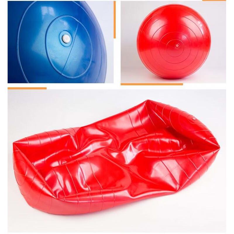 WEZHO Inflatable Anti-burst Peanut Fitness Ball