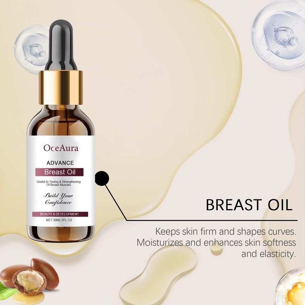 Oceaura Breast Care Essential Oil Gentle Moisturizing Formula For Firm And Elastic Skin