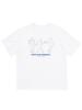 OURPOCKETS Grid Dance Persona T-Shirt (White)