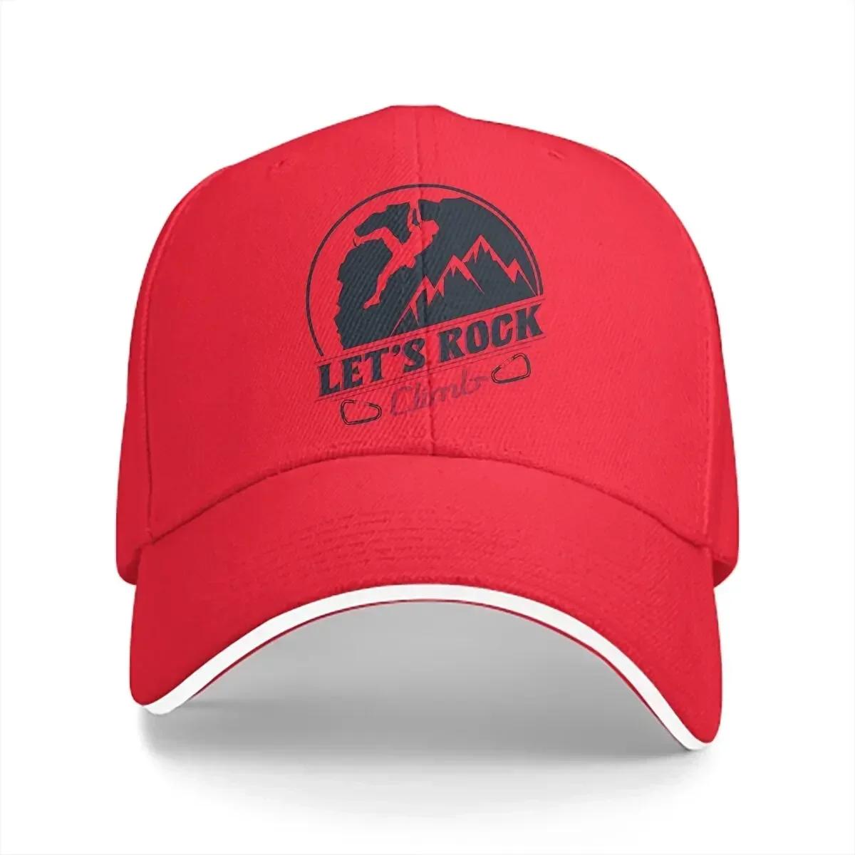 

Стильная мужская бейсболка Let s Rock Climb, тракер, снэпбэк, кепка папы, для скалолазания, гольфа One Size