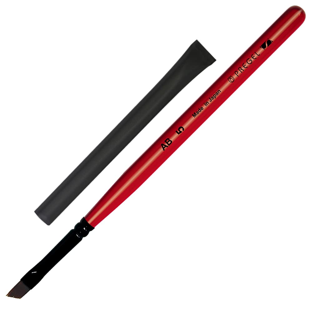 

Prigel Nail Brush Gel Nail AB 5-диагональная плоская кисть