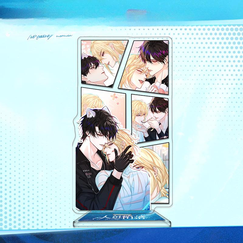 Jinyu Luoluo Series Acrylic Standing Sign HD Double-Sided Sandwich Craft White Chu Year Lanbo Rami Friends around