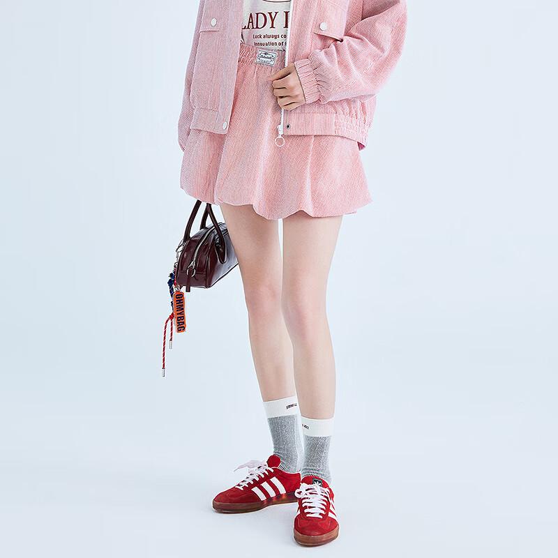 Leting Striped Tulip Skirt M