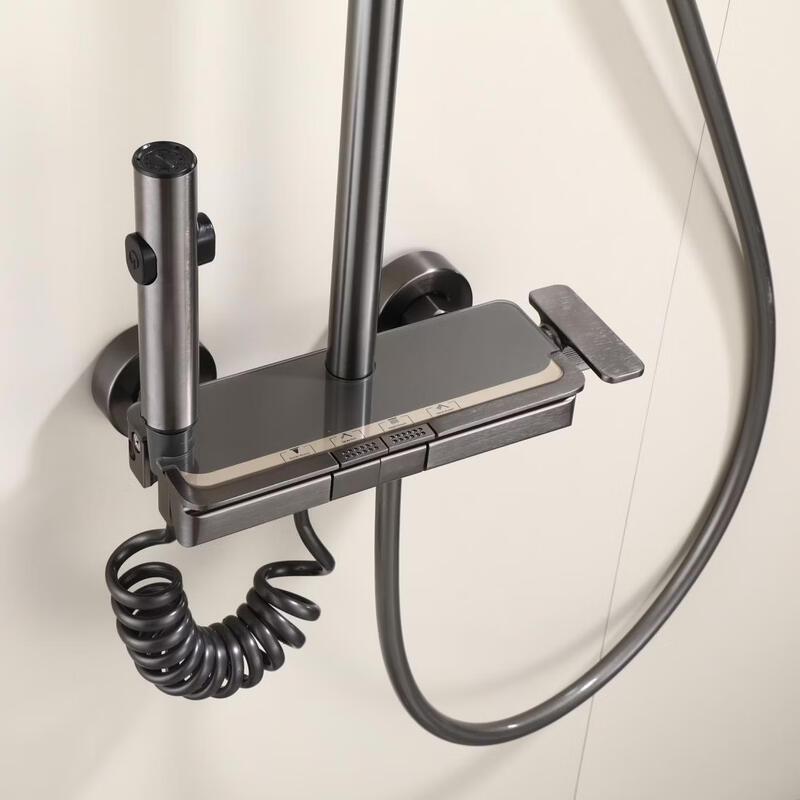 Yuzhuxun D5 Digital Display Shower Faucet Set