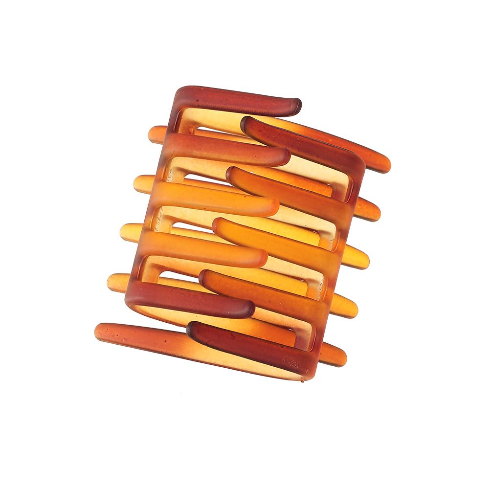 AWAYTR Stretch Hair Clip Double Side Women Hair Comb Easy Thick Curly Hair Styling Tool Ponytail Mohawk Bun Maker Accessories